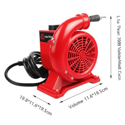 Nivel de ruido inferior a 70 dB ventilador de soplador de aire inflable diseño compacto 19.8*11.6*19.5cm volumen 3.5M longitud del cable de alimentación