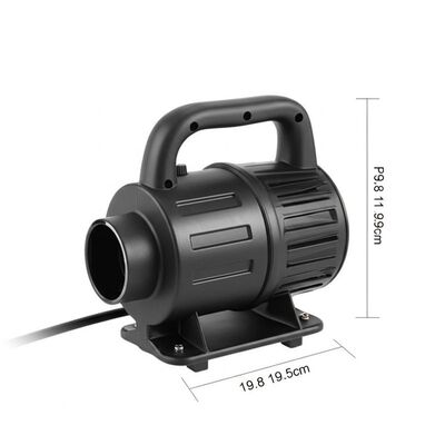 Energía portátil soplador de aire inflable ventilador ligero duradero compacto dimensiones 19,8 11,6 19,5 cm Perfecto para uso industrial